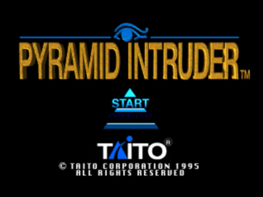 Pyramid Intruder title screen for 3DO